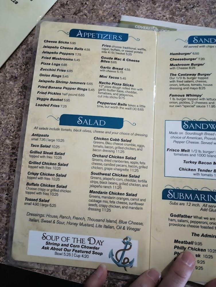 Castaways Pizza & Grill Menu image 1