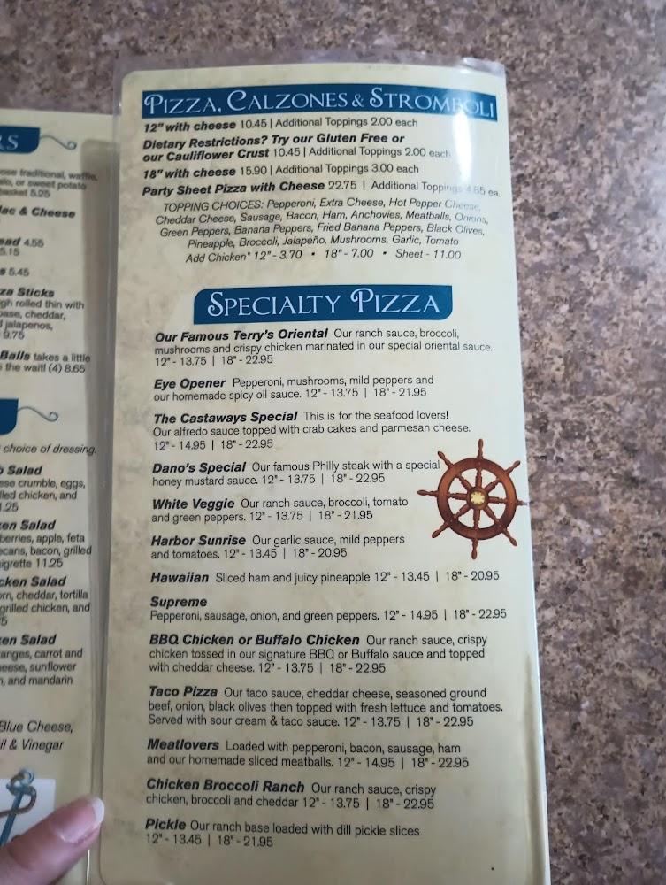 Castaways Pizza & Grill Menu image 4